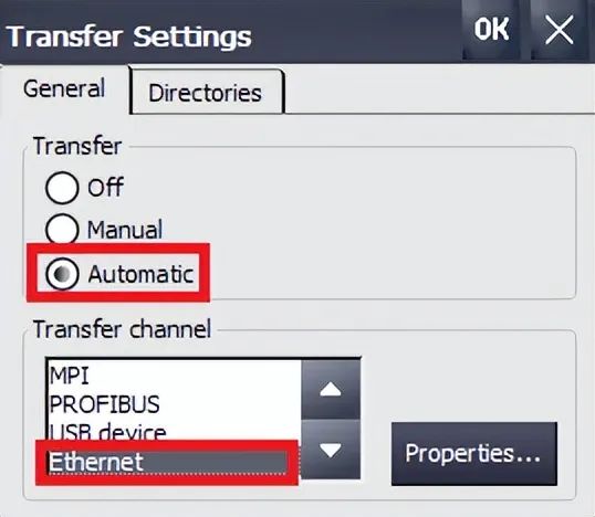 Siemens Touch Screen Programming Download Steps