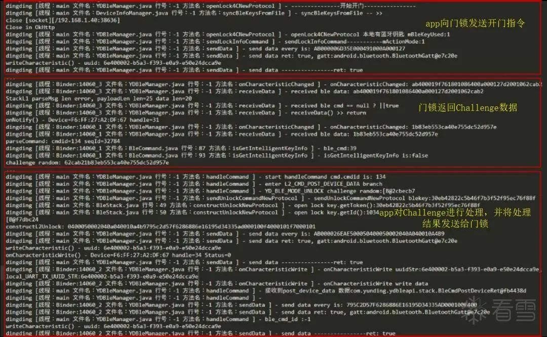 Analysis of BLE Communication in Loock Touch Smart Lock