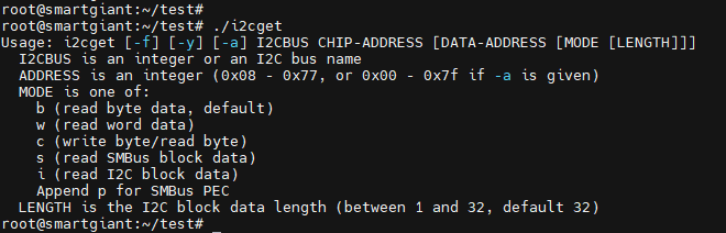 Linux Tools i2c-tool and memtool32 for Register Operations