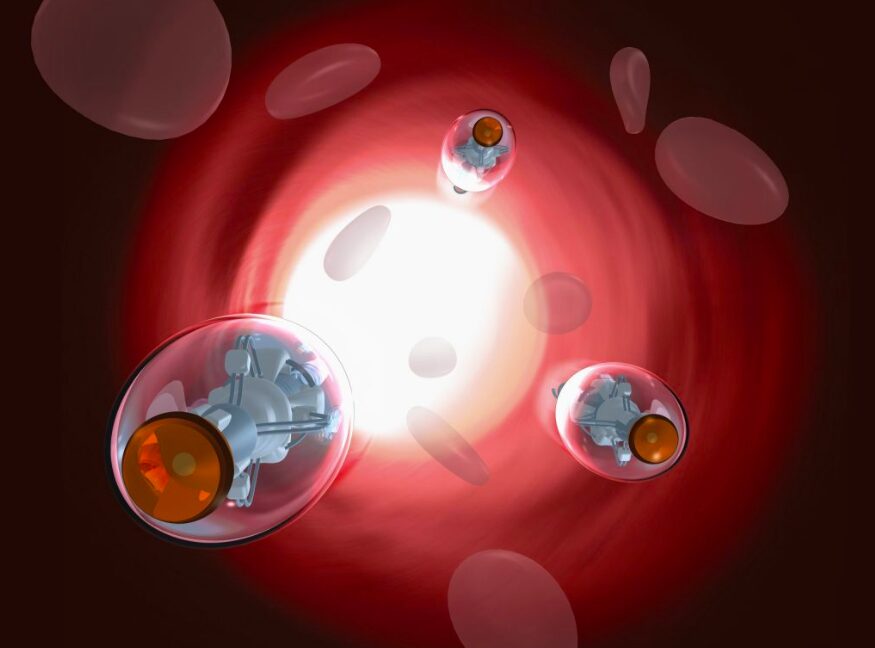 Reinforcement Learning for Autonomous 3D Control of Magnetic Microrobots