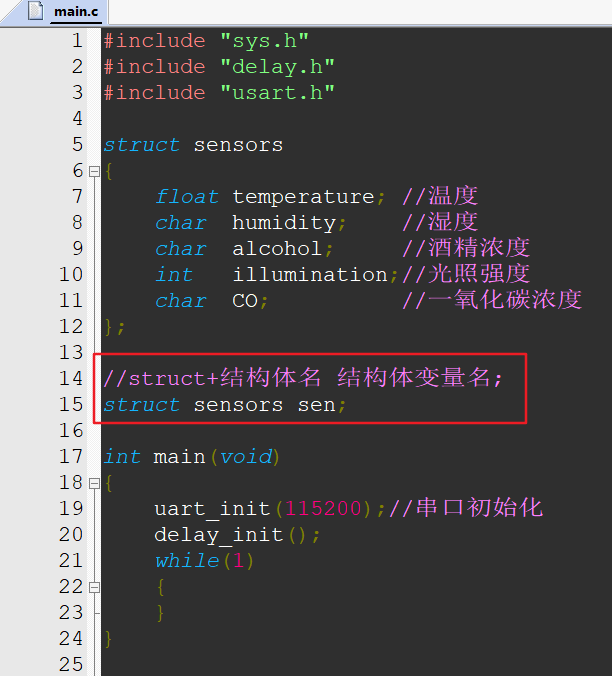 Learn to Write Structs in Microcontroller Programming from Scratch