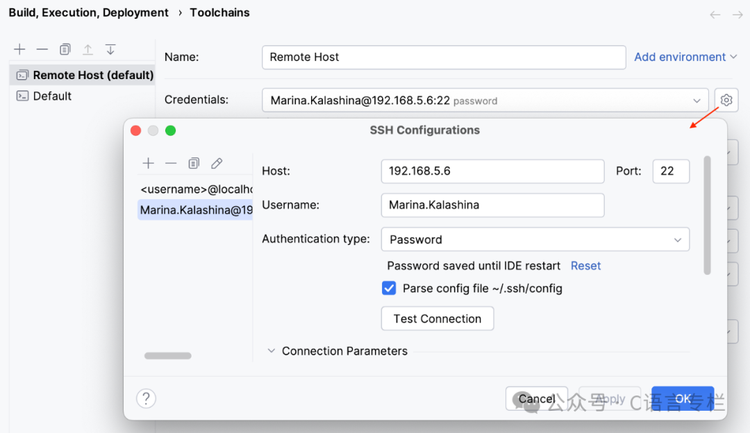Using Local Source for Remote Programming in CLion