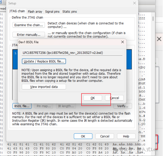 MCU Testing and External NOR Programming Using JTAG_BSDL - LPC1857 Example