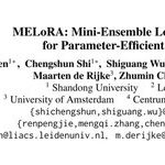 Towards High-Rank LoRA: Fewer Parameters, Higher Rank