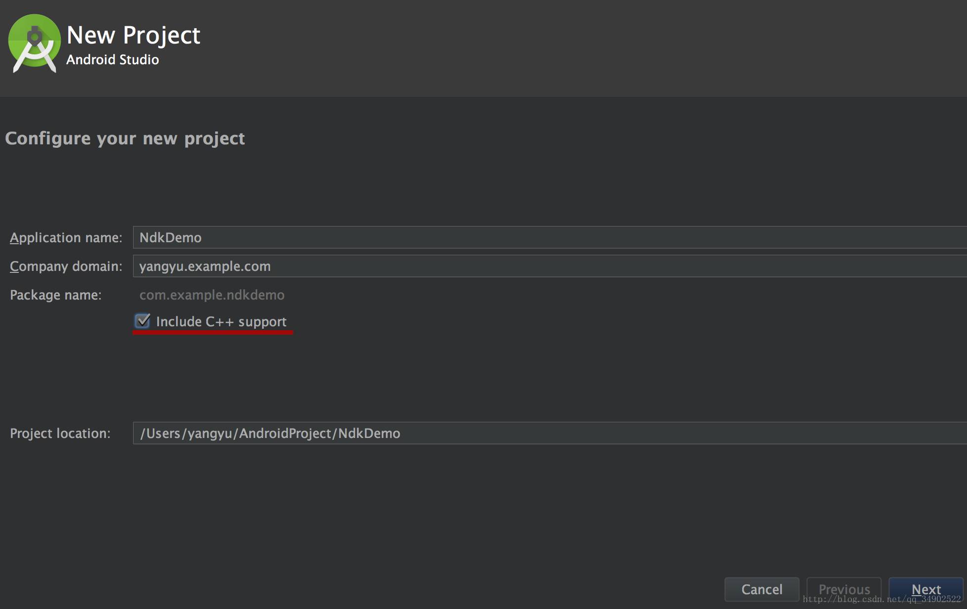 Using CMake for Android NDK Development