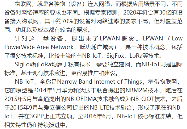 Understanding NB-IoT: Features and Applications