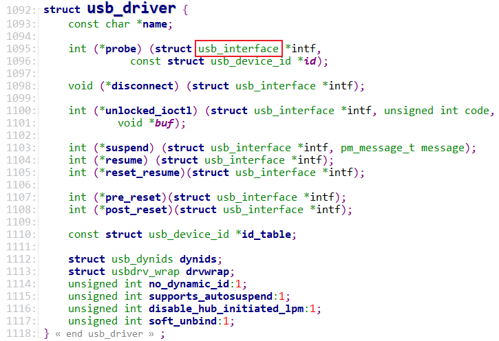 Linux USB Device Driver Model