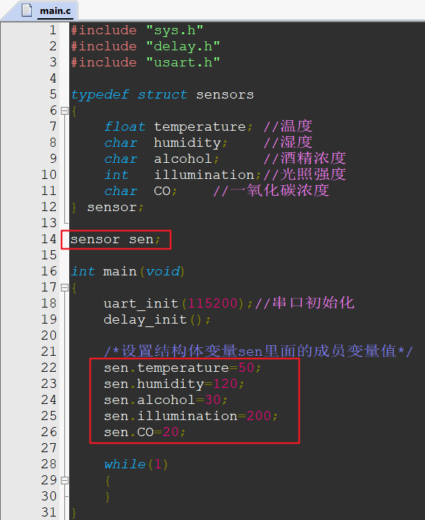Learn to Write Structs in Microcontroller Programming from Scratch