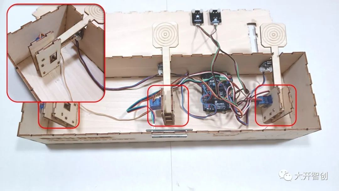 Electronic Scoring Target Using Laser Cutting
