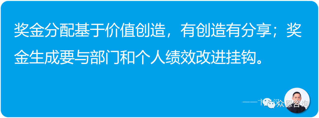 Two Key Principles for Designing Huawei's Bonus Scheme