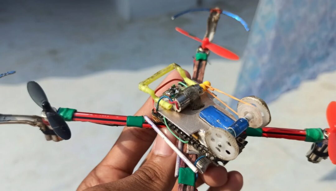 Build Your Own ESP8266 Drone That Can Climb Walls!