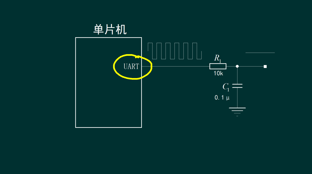 How to Output Analog Signals via Microcontroller UART?
