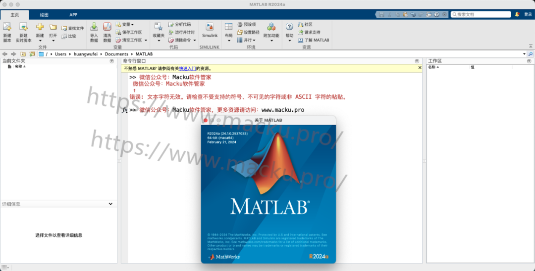 MATLAB R2024a Installation Guide for Mac