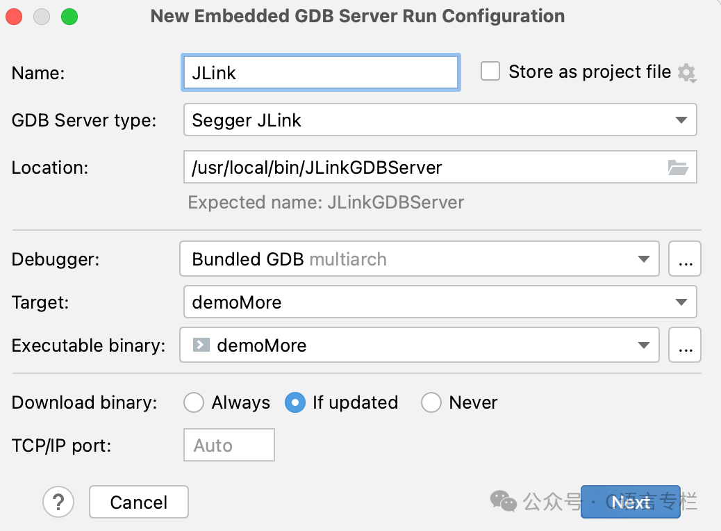 CLion Tutorial - Embedded GDB Server