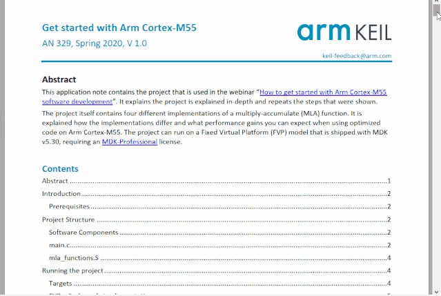 Keil MDK 5.30 Released: Compiler Performance Optimization & Quick Start for Cortex-M55