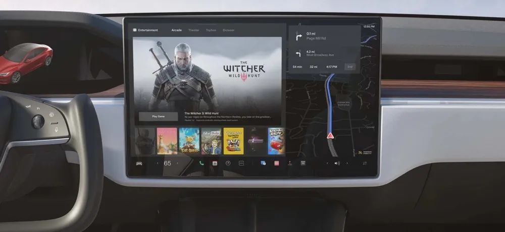 Tesla's In-Car System: A Gaming Experience on Wheels