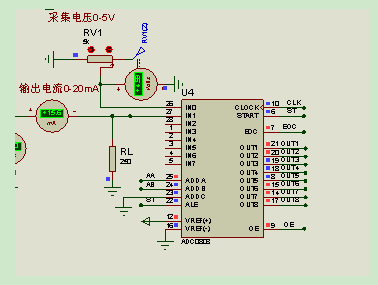 Proteus Simulation - Design of AD and DA Converters for 51 Microcontroller