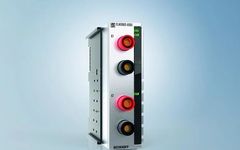 EtherCAT Measurement Terminal Module ELM3002-0205 Enables High Voltage Measurement