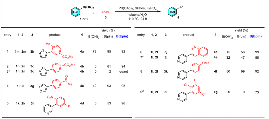 New Stable Aryl Boronic Esters on Silica Gel with Higher Suzuki-Miyaura Reaction Activity!
