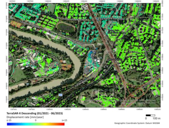 DS-InSAR Technology of SARscape 5.7: E-PS and E-SBAS