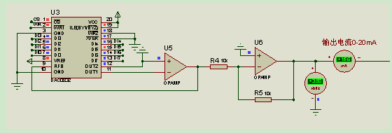 Proteus Simulation - Design of AD and DA Converters for 51 Microcontroller