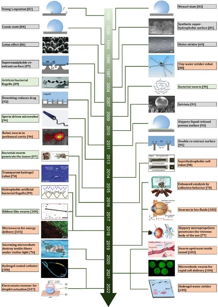 Effects of Surface Interface on Micro-Robots Functionality and Applications