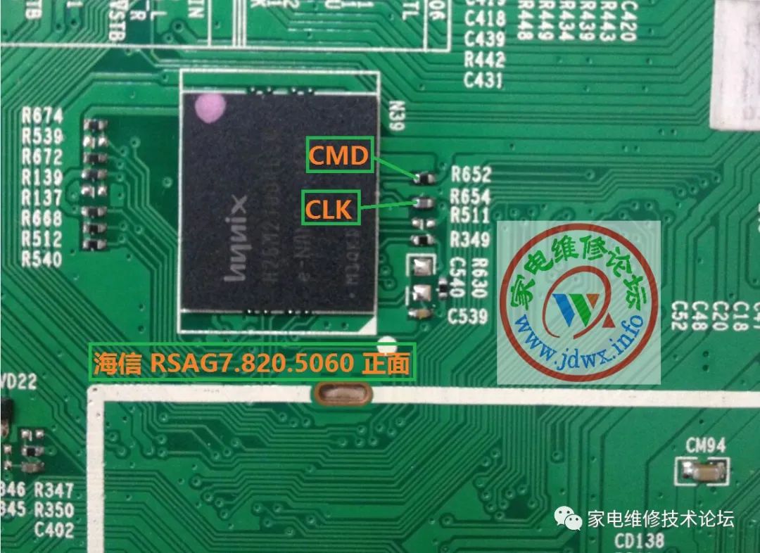 EMMC Reading and Writing Points for LCD TVs