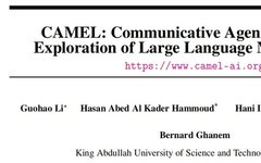 AI Agents Pioneer CAMEL: The First Large Model Multi-Agent Framework