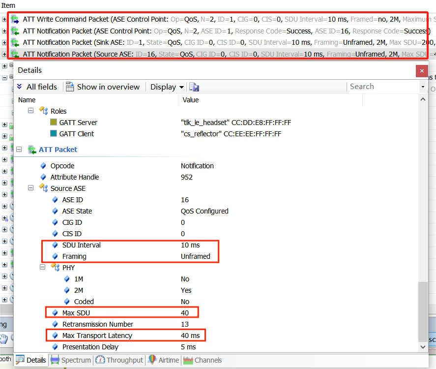 Analysis of Bluetooth LE Audio Application Process