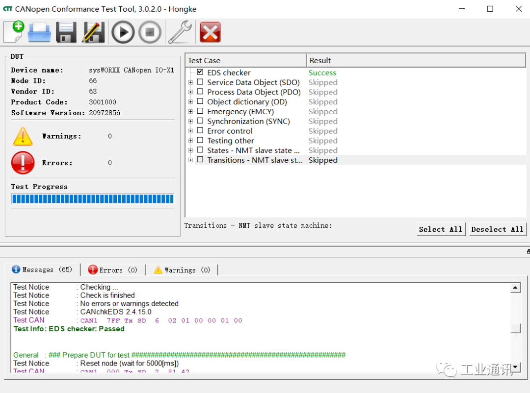 How to Conduct CANopen Conformance Testing