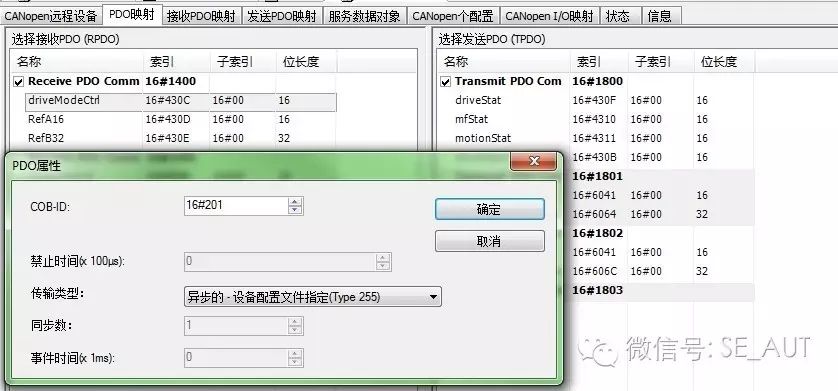 Analysis of CANopen PDO