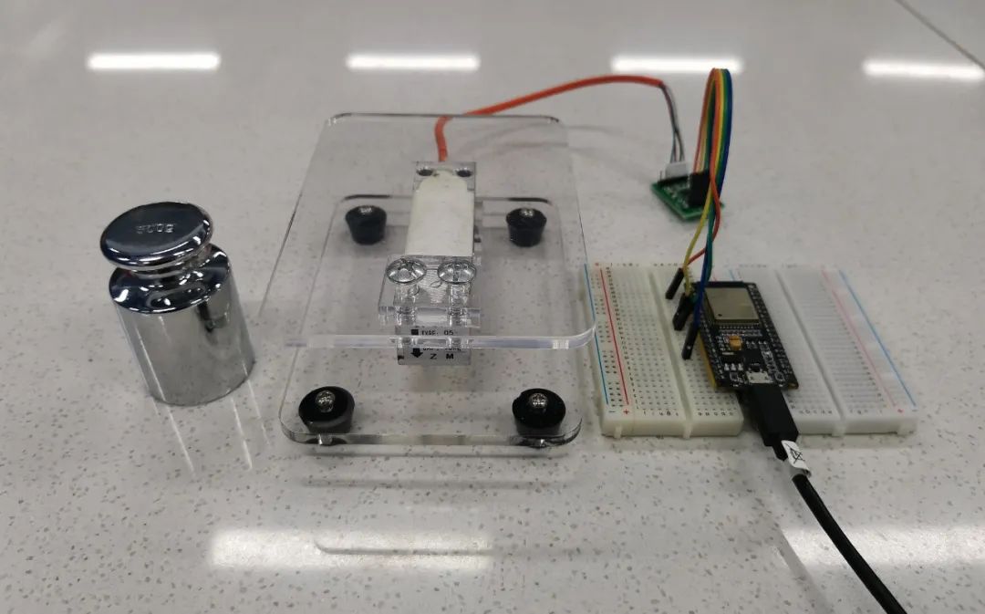 Create a Mobile Electronic Scale Using HX711, ESP32, and Phyphox