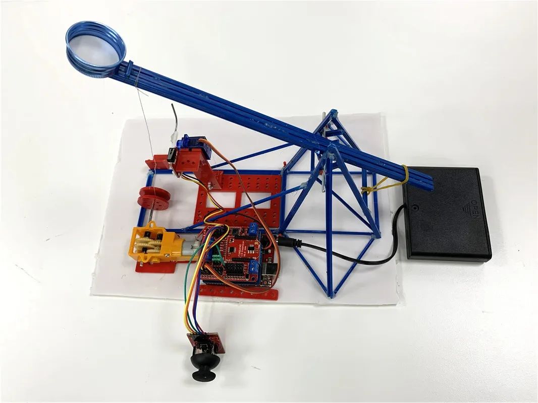 Building an Electric Catapult: Combining Mechanics and Electronics