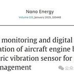 Piezoelectric Vibration Sensor for Aircraft Engine Health Management