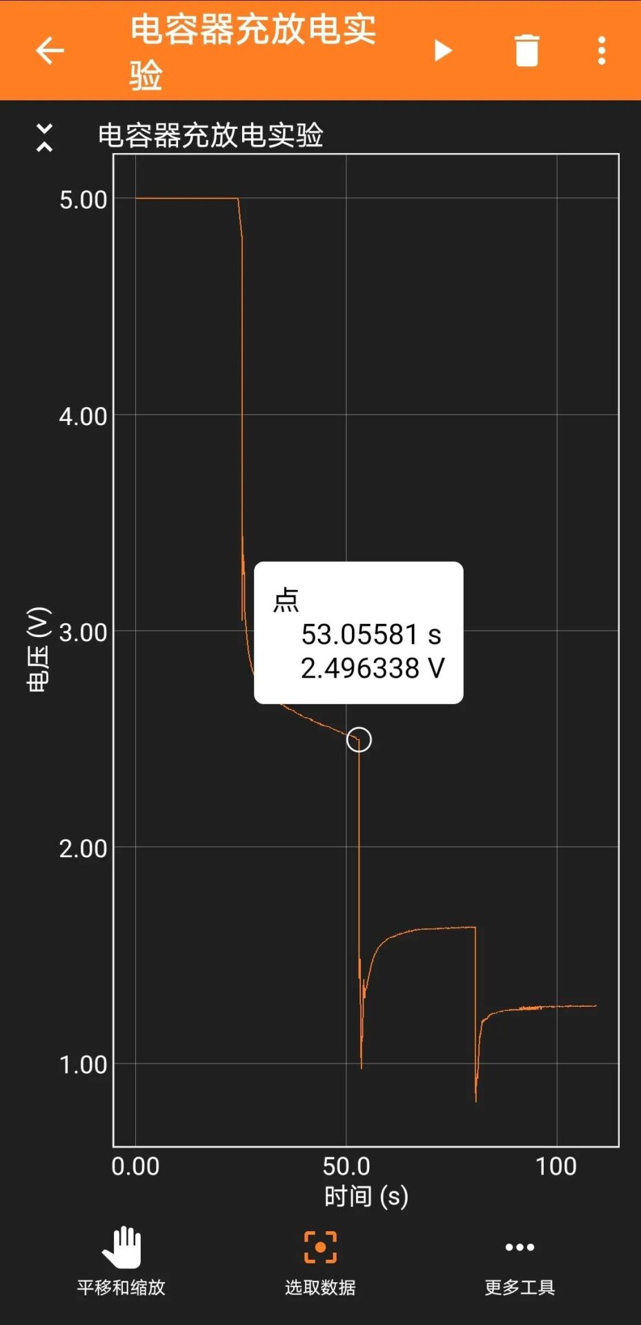 Exploring the Relationship Between Capacitor Charge and Voltage Using ESP32 and Phyphox