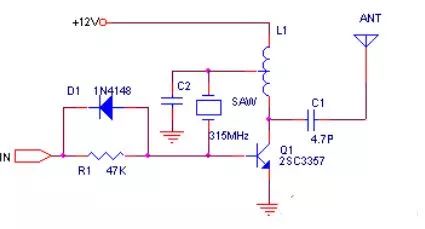 315M Transmission Circuit Principles and Usage of 315M Wireless Module