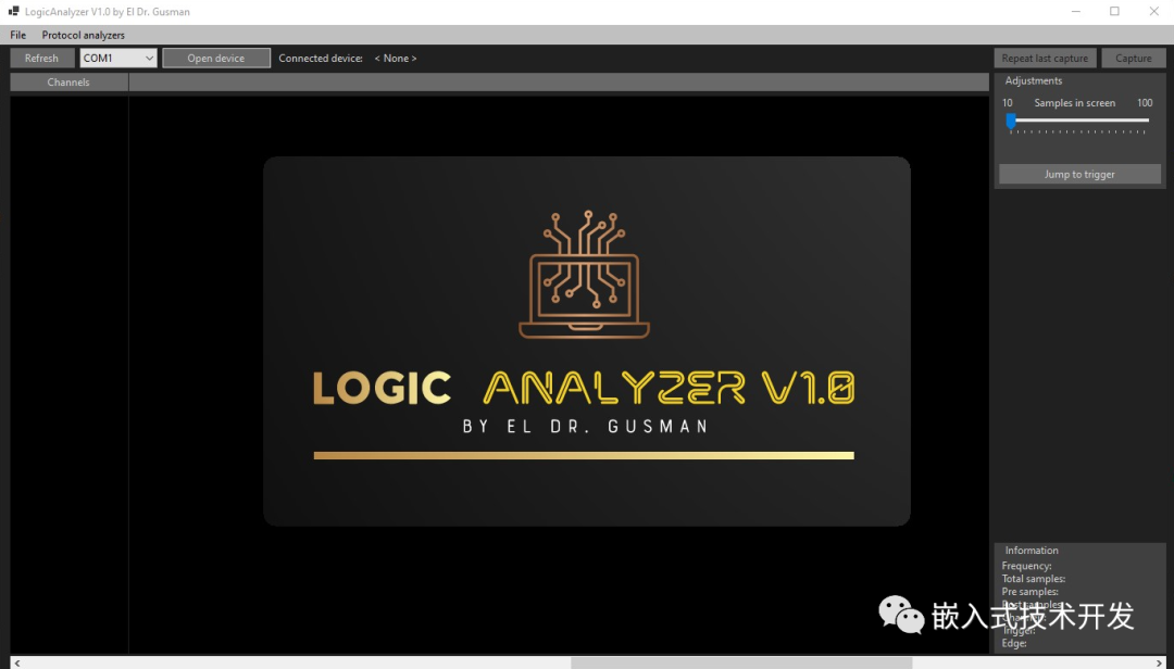 Open Source 24-Channel 100M Logic Analyzer Based on Raspberry Pi
