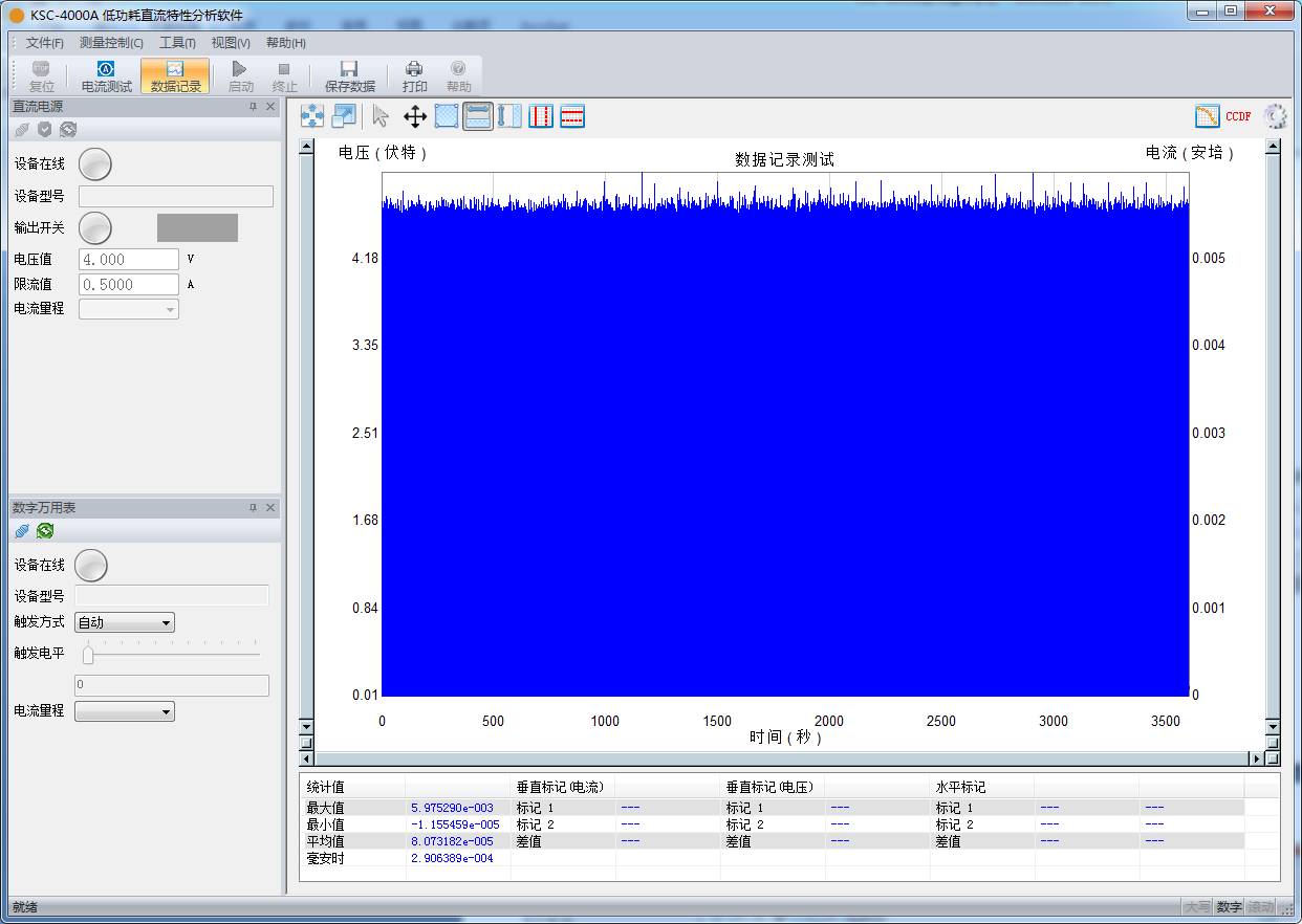 Low Power Bluetooth Pulse Current Testing Using KSC-4000A