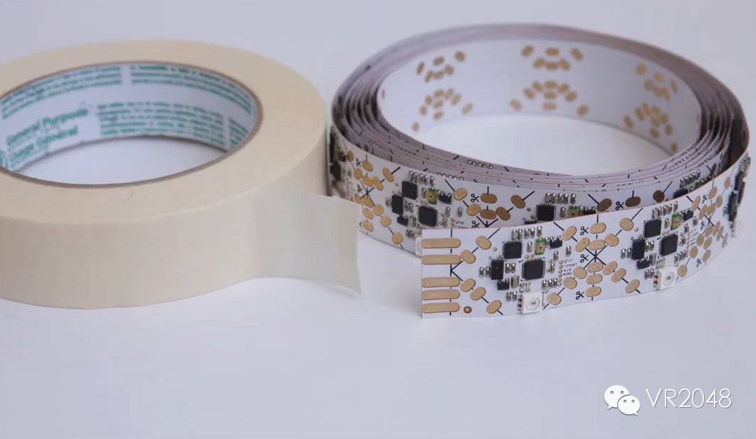 3D High-Density Sensor Network SensorTape for Gesture and Posture Recognition