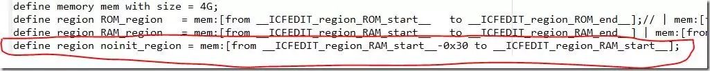 Using Noinit Section and Variable Allocation at Specified Addresses in IAR