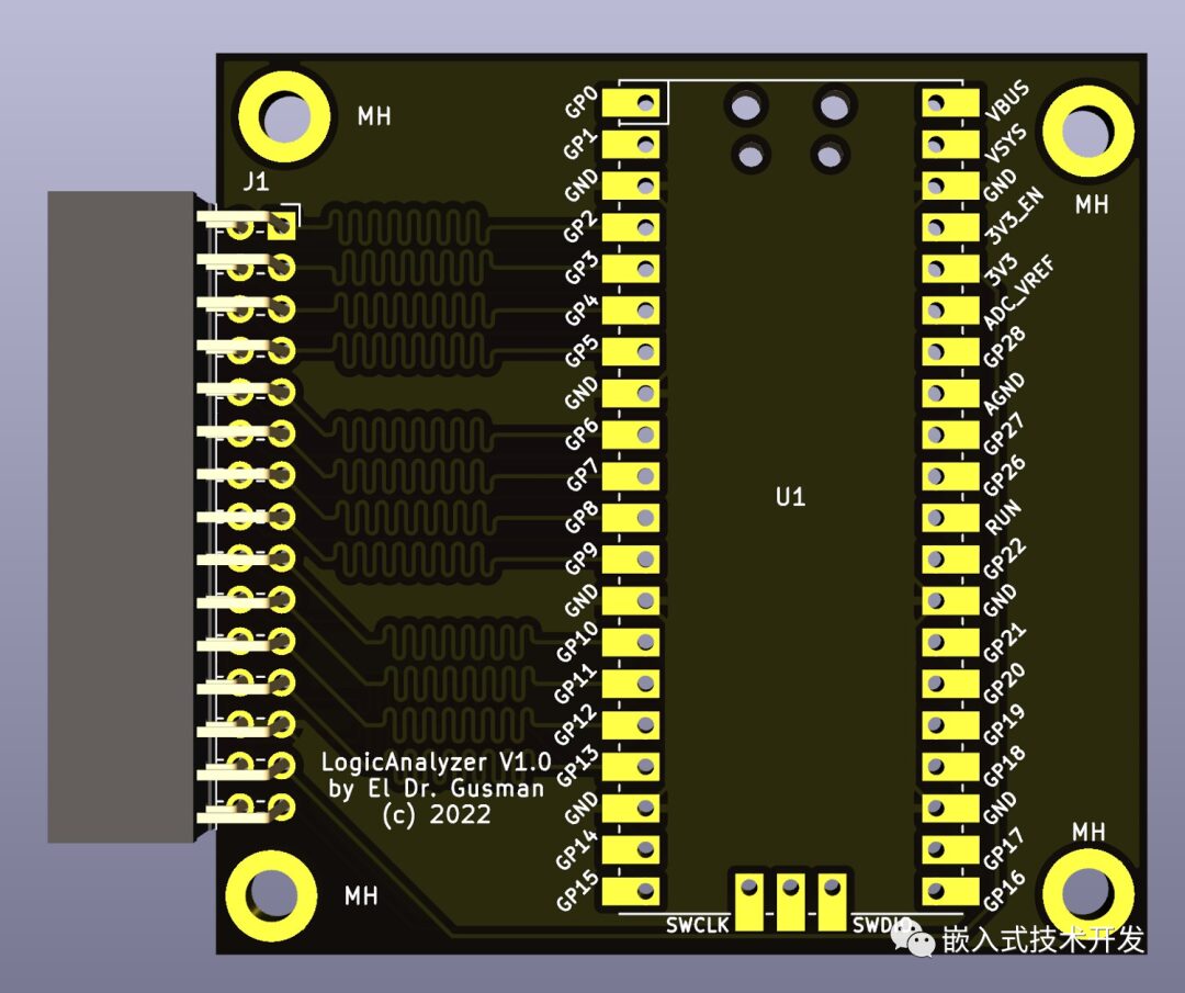 Open Source 24-Channel 100M Logic Analyzer Based on Raspberry Pi