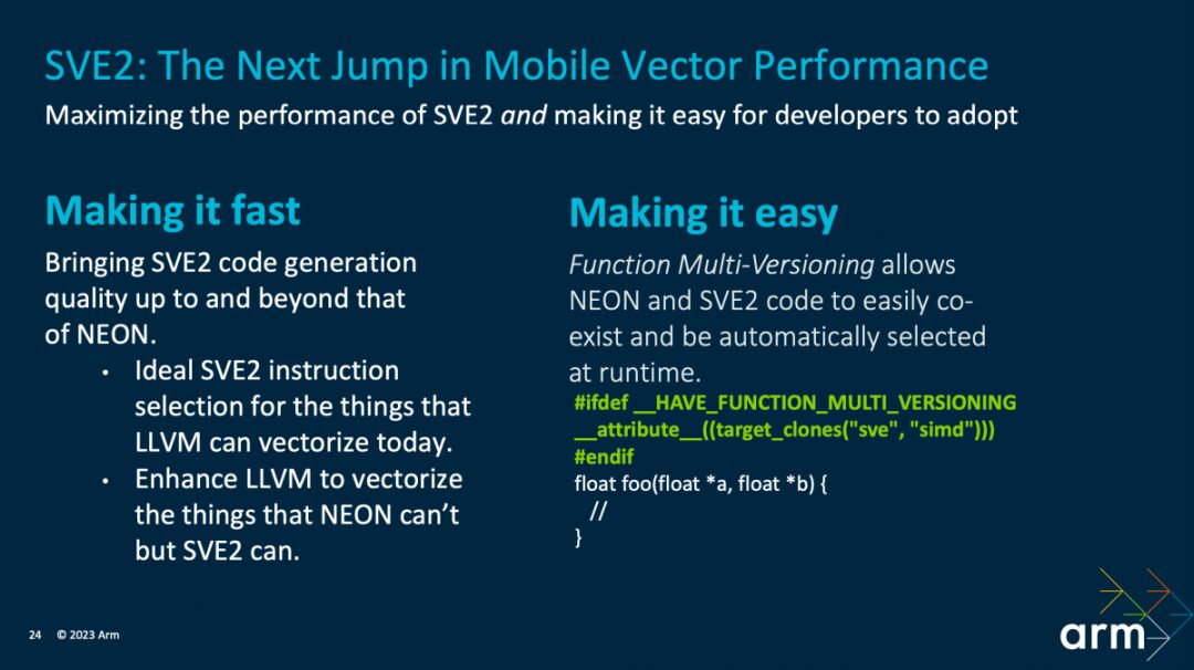 Performance Improvements in Next-Gen Mobile Phones from Arm's TCS23 Design