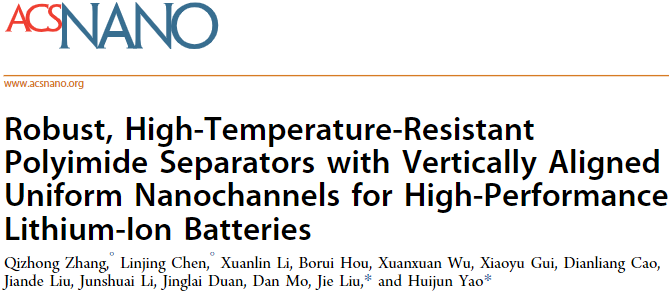 Development of High-Temperature Resistant Membranes Using Ion Track Technology