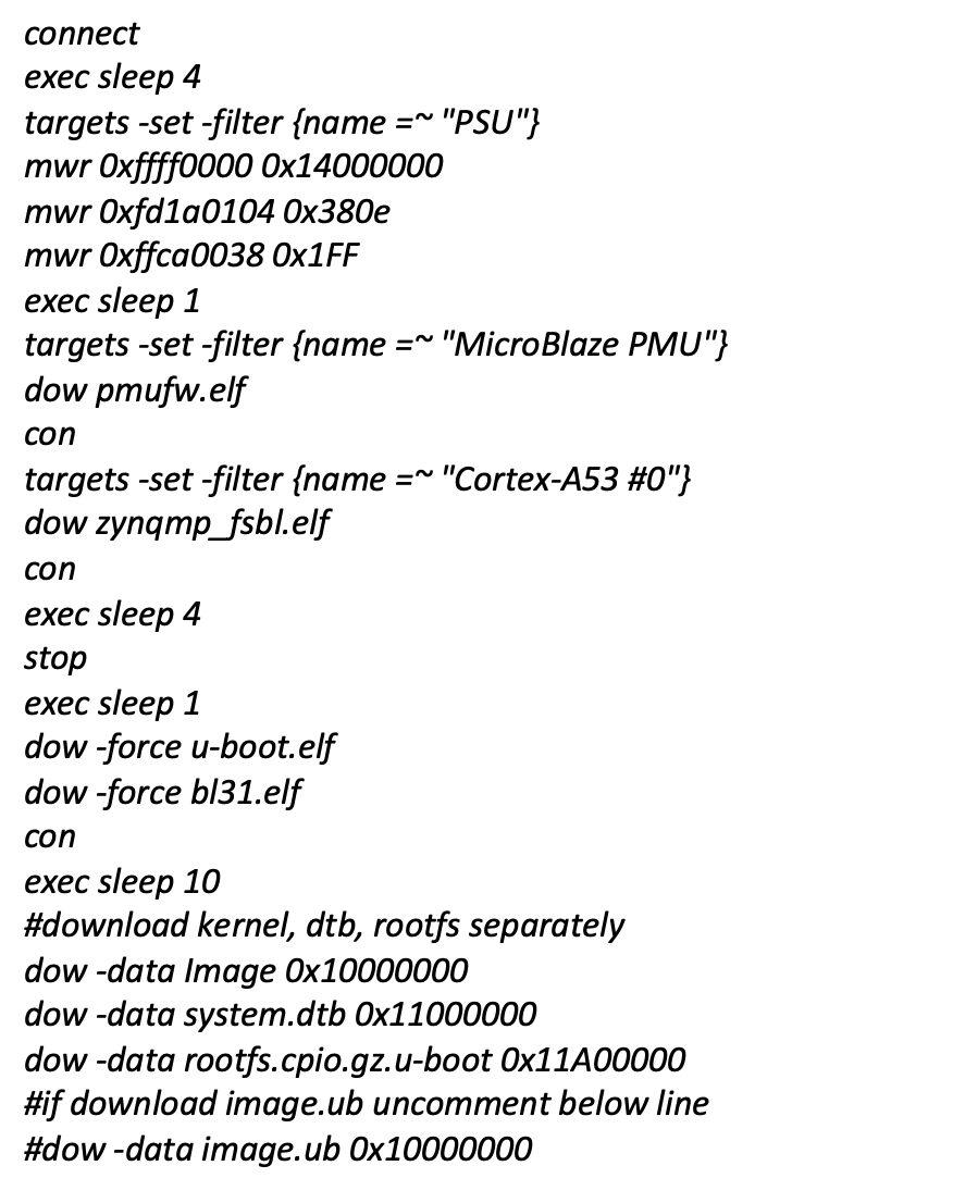 How to Boot Linux on AMD SoC Devices via JTAG