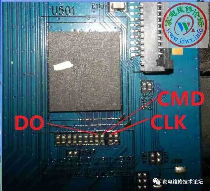 EMMC Reading and Writing Points for LCD TVs