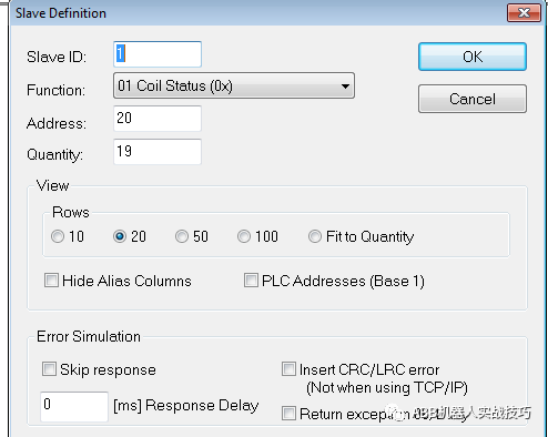 ABB Robot Modbus/TCP Communication