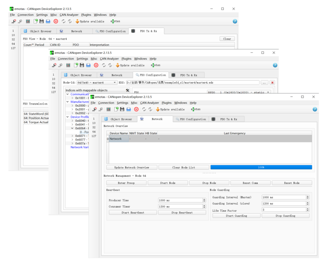 CANopen Device Explorer - Professional CANopen Bus Analysis Software