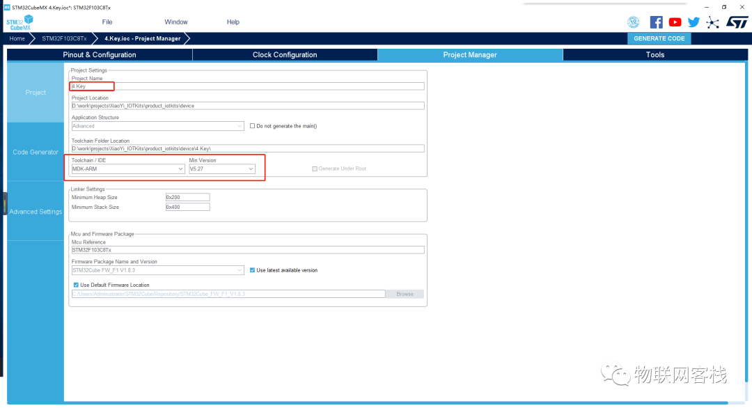 Introduction to Independent Key in STM32 IoT Kit